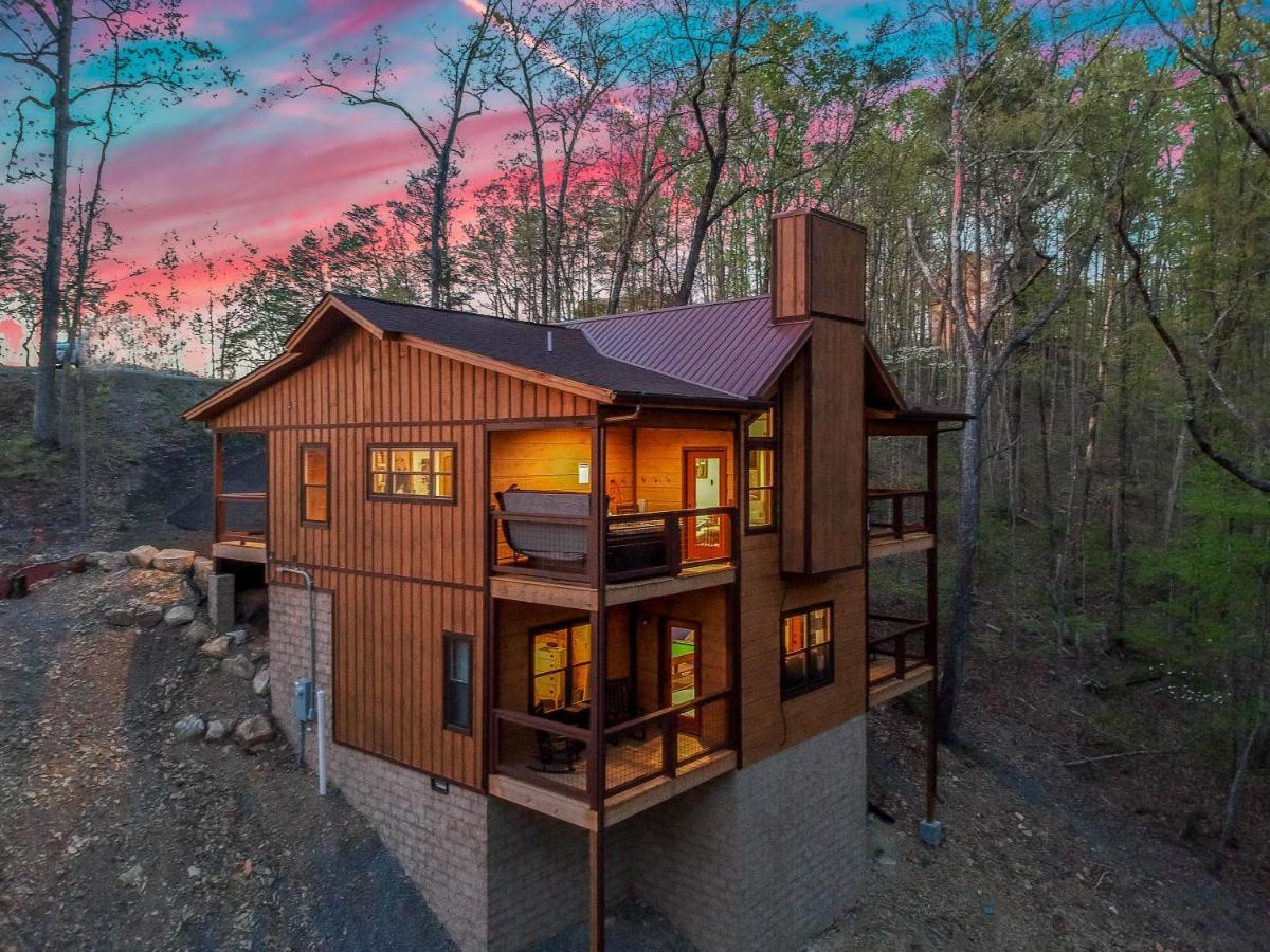 Nordic Mountain Modern Lodge - Family Friendly Luxury Cabin In Walden'S Ridge Sevierville Luaran gambar