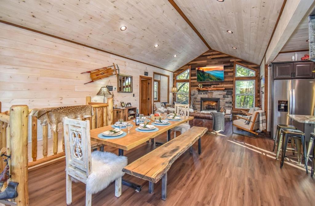 Nordic Mountain Modern Lodge - Family Friendly Luxury Cabin In Walden'S Ridge Sevierville Luaran gambar